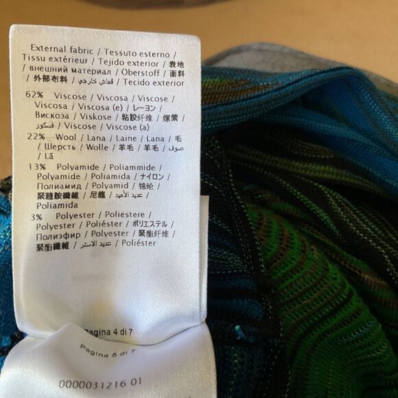 M Missoni Wave Jacquard Knit Long Sleeve Dress size 44 (8) ⭐️ - Picture 5 of 7